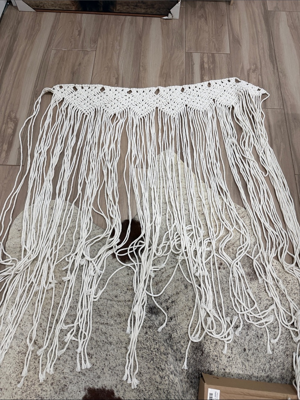 Macrame wall hanging